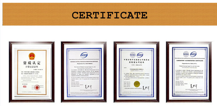 H90 mässingsband certificate